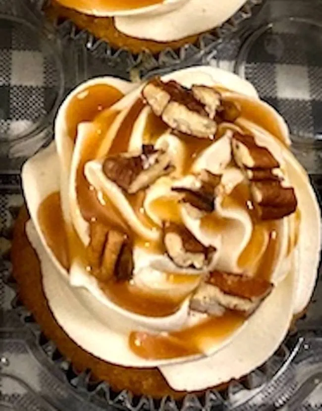 butter pecan cupcake