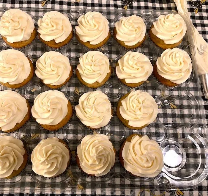 frosted cupcakes