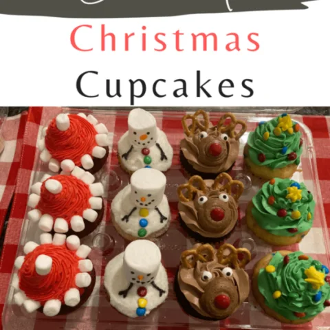 Christmas Cupcake Decorating