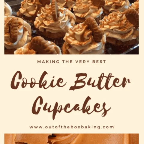 Cookie Butter Cupcakes