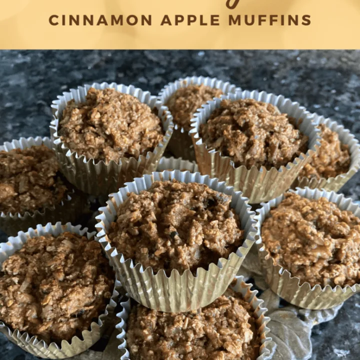 Healthy Cinnamon Apple Muffins