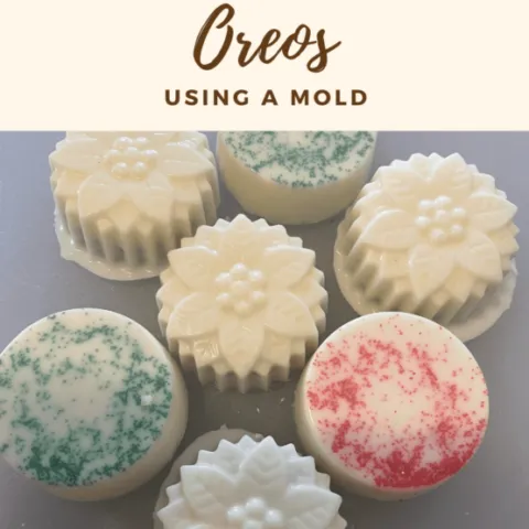 Chocolate Covered Oreos Using a Mold