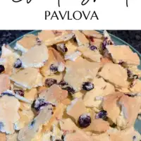 Cloud Bread Pavlova (Sugar Free)
