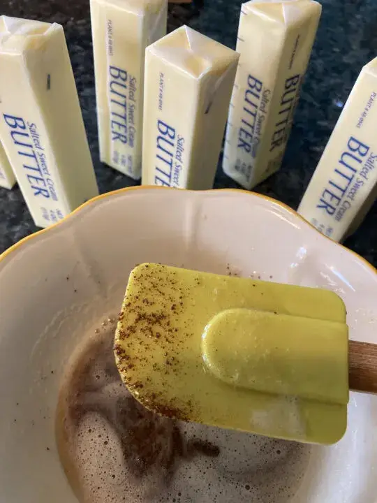 Easy Brown Butter Frosting from Out of the Box Baking
