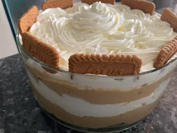 cookie butter trifle