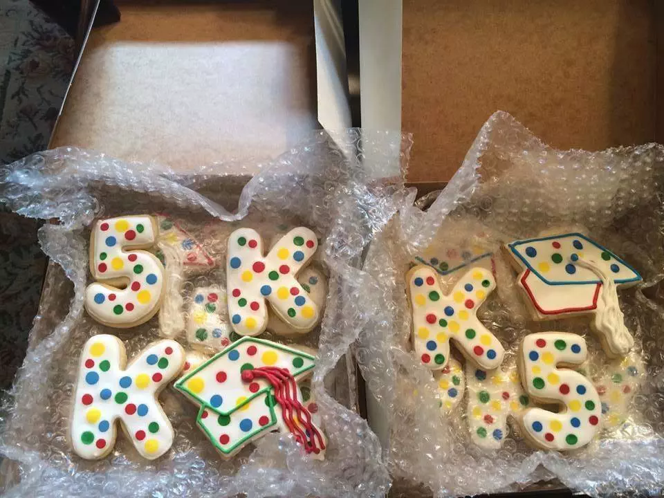 kindergarten graduation cookies