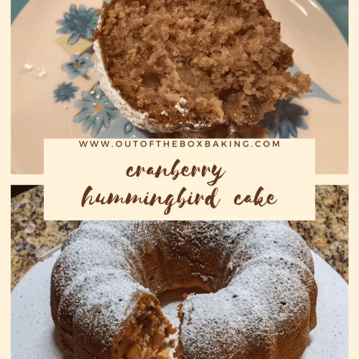 Cranberry Hummingbird Cake