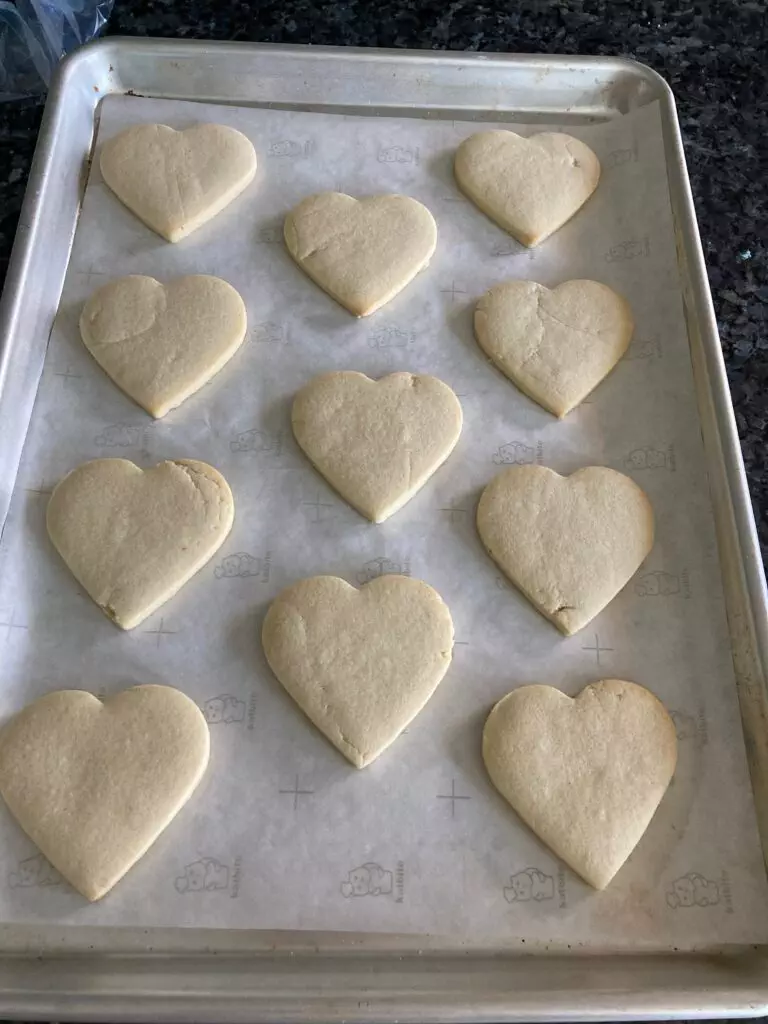 baked sugar cookies