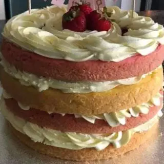 Strawberry Lemonade Cake