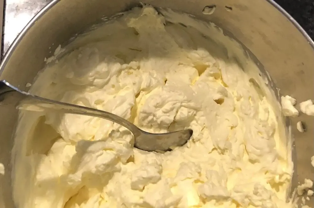 stabilized whipped cream