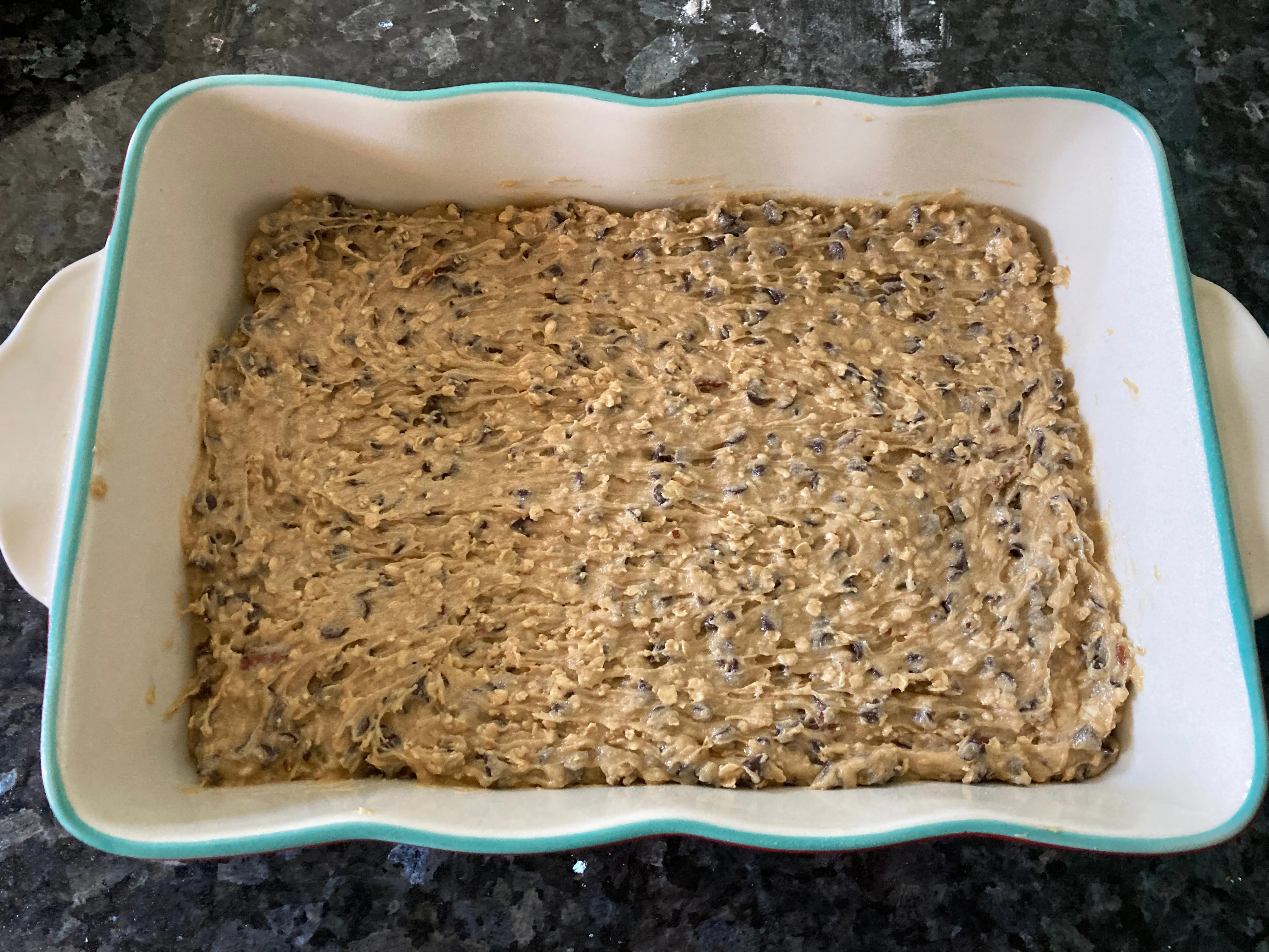 Ooey-Gooey Chocolate Chip Blondies from Out of the Box Baking.com