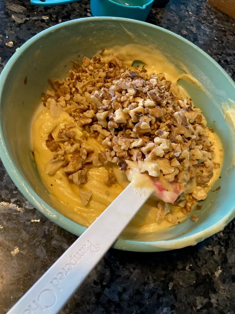 Luscious Brown Butter Walnut Cake with Maple Glaze from Out of the Box Baking.com