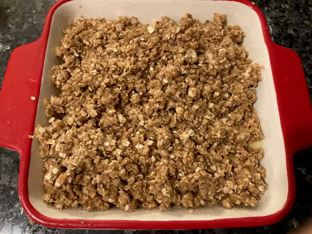 Delicious Apple Crisp from Out of the Box Baking.com