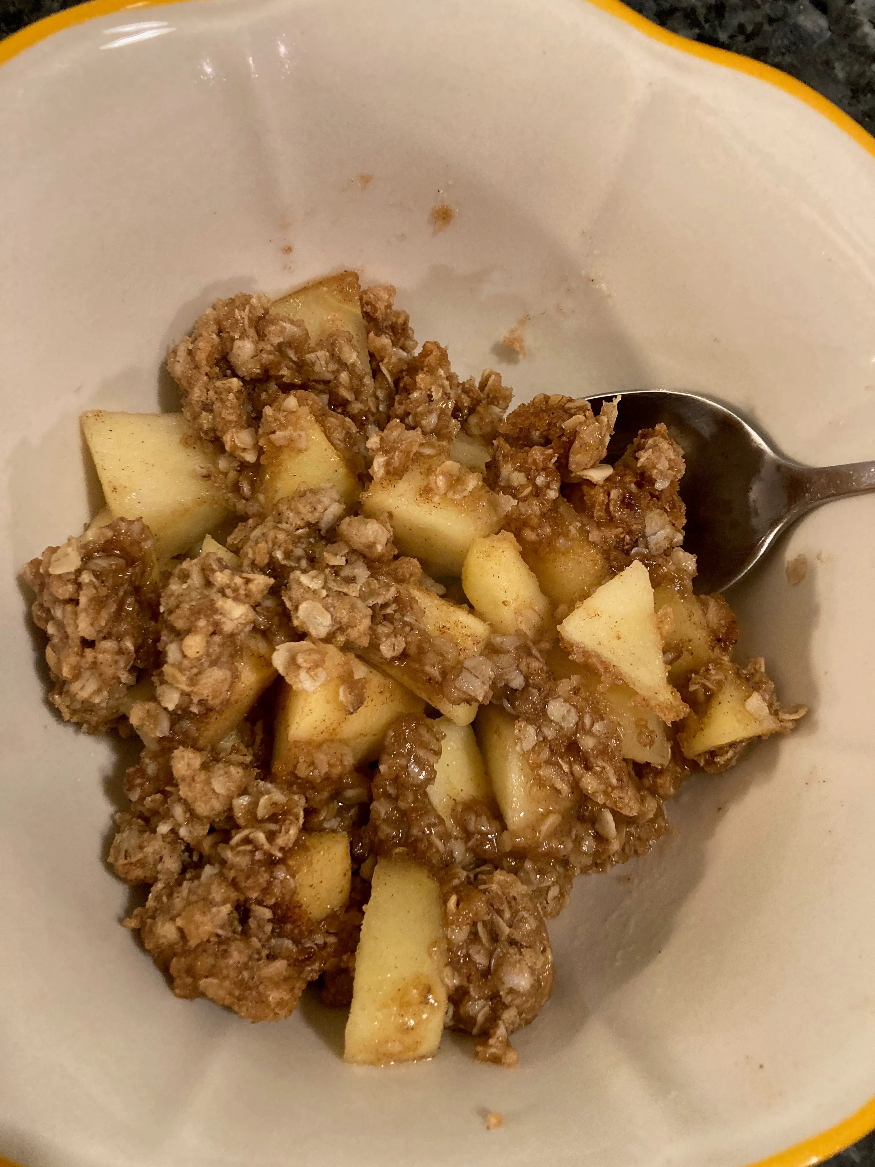 Delicious Apple Crisp from Out of the Box Baking.com