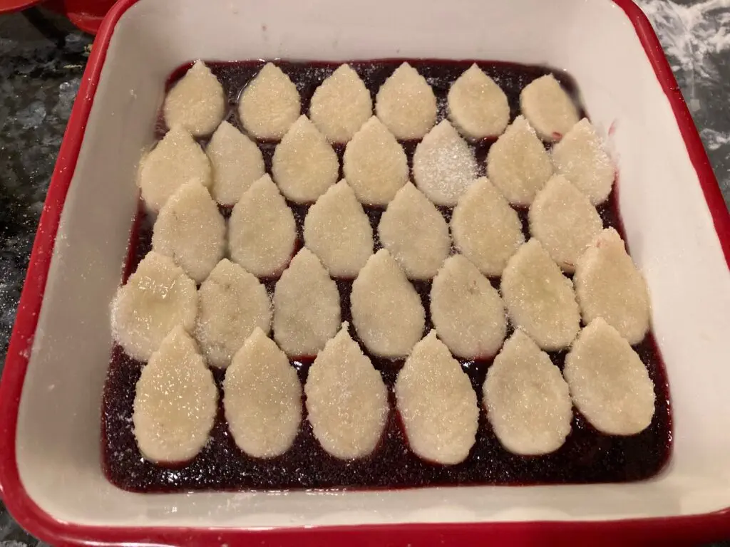 Yummy Blackberry Cobbler from Out of the Box Baking.com