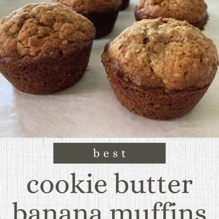 Cookie Butter Banana Muffins