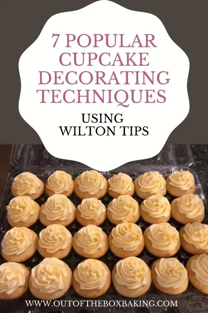 7 Popular Cupcake Decorating Techniques Using Wilton Tips from Out of the Box Baking.com