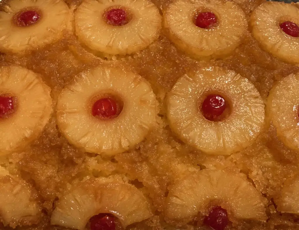 pineapple upside down cake from out of the box baking.com