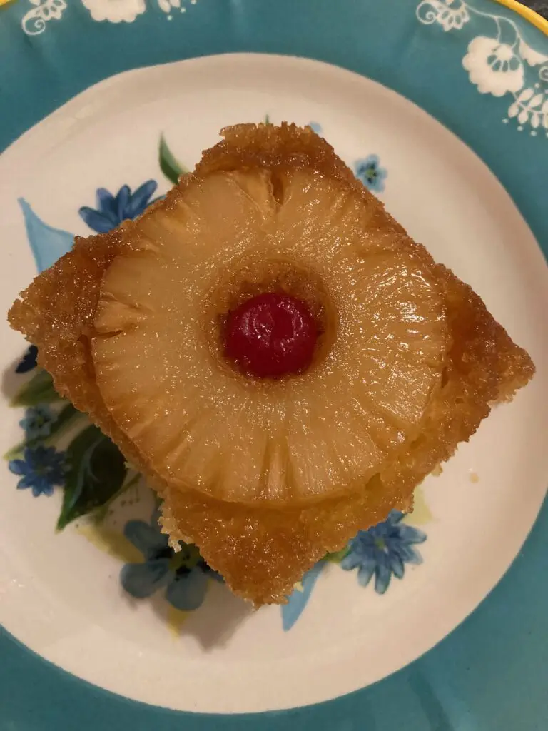pineapple upside down cake from out of the box baking.com