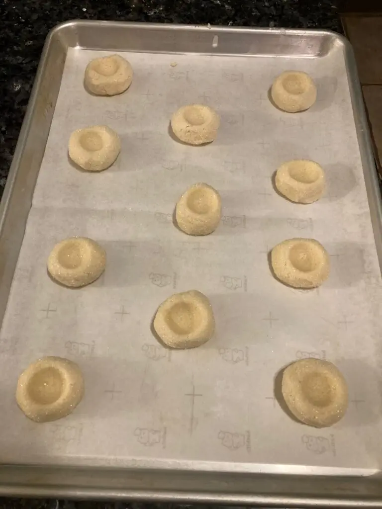 Sour Cherry Thumbprint Cookies from Out of the Box Baking.com