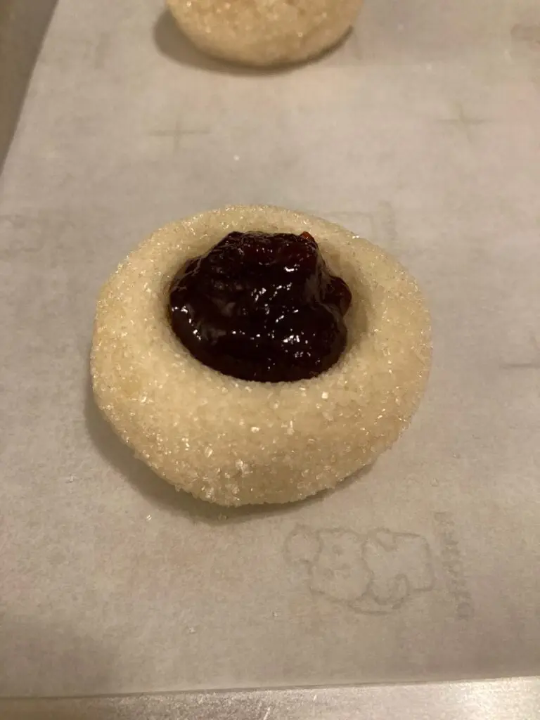Sour Cherry Thumbprint Cookies from Out of the Box Baking.com