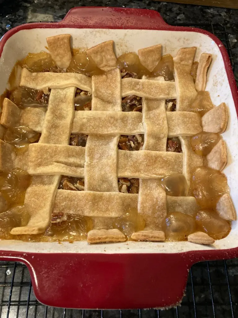 Easy Peach Cobbler from Out of the Box Baking.com
