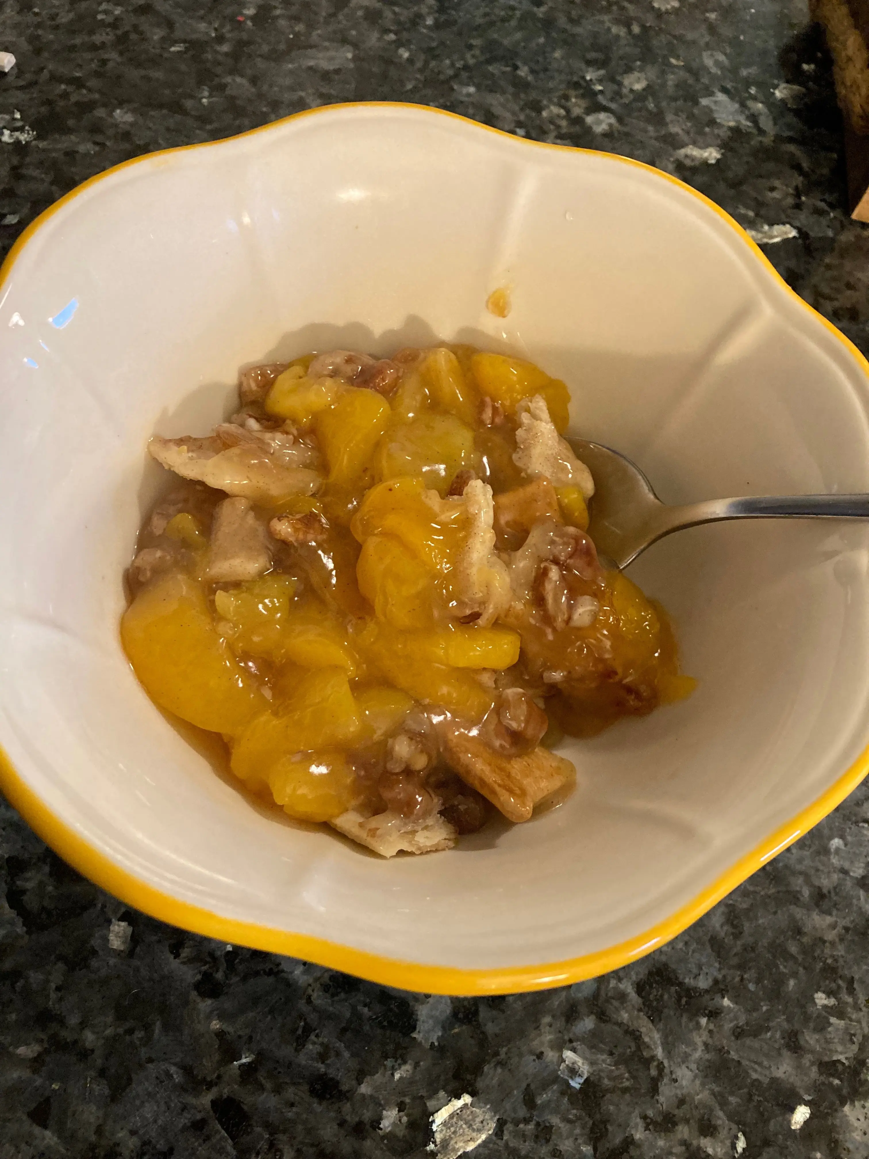 Easy Peach Cobbler from Out of the Box Baking.com