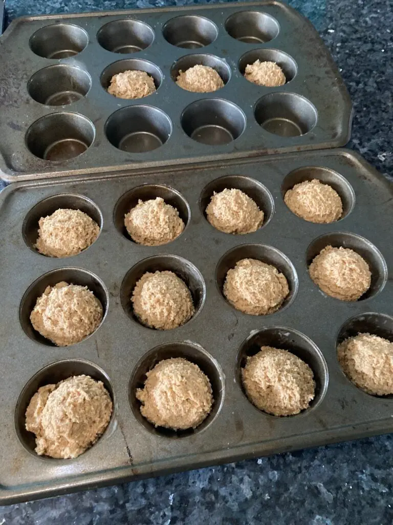 Healthy Bran Muffins with Peanut Butter from Out of the Box Baking.com