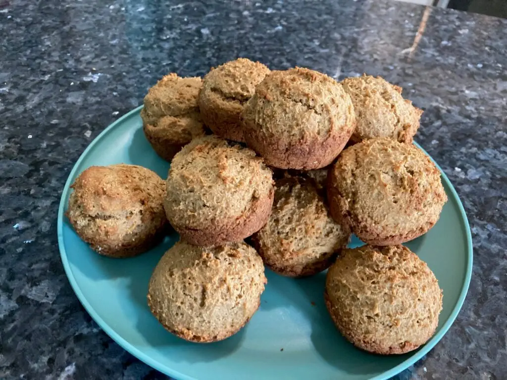 Healthy Bran Muffins with Peanut Butter from Out of the Box Baking.com