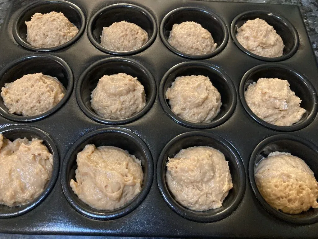 Easy Cinnamon Streusel Muffins with Pecans from Out of the Box Baking.com