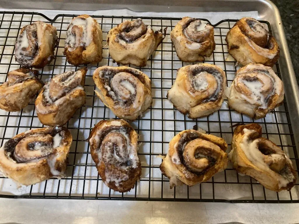 Easy Cinnamon Rolls from Canned Biscuits from Out of the Box Baking.com