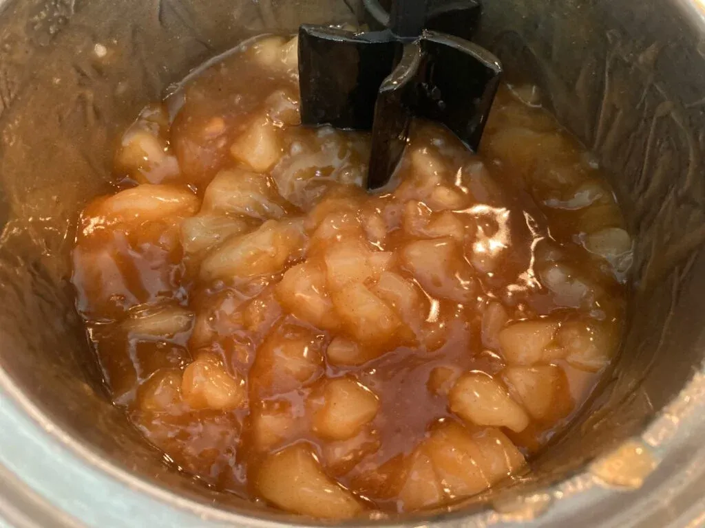 Apple Pie Monkey Bread Muffins using canned biscuits from Out of the Box Baking.com