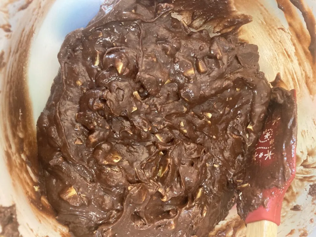Easy Doctored Brownie Mix with Mint Chocolate from Out of the Box Baking.com