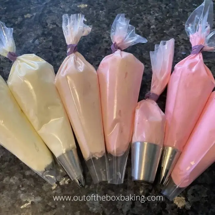 How to Ombre a Cake