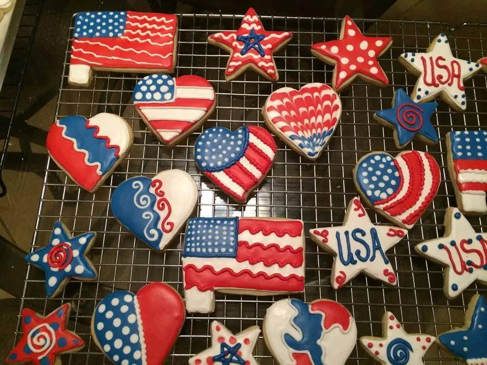 4th of July Sweet Treats from www.outoftheboxbaking.com