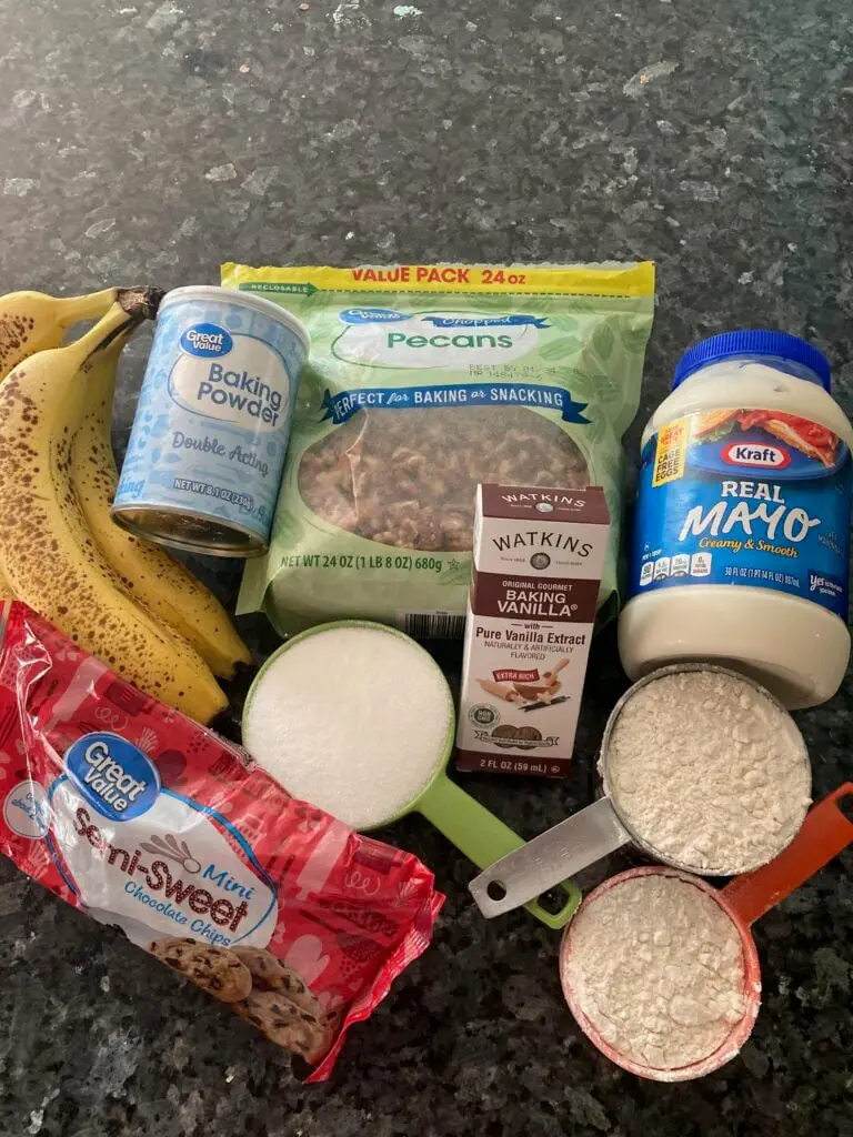 Old-Fashioned Banana Bread with Mayonnaise from Out of the Box Baking.com