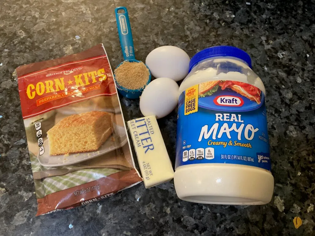 Best Doctored Cornbread Mix (with mayonnaise) from Out of the Box Baking.com