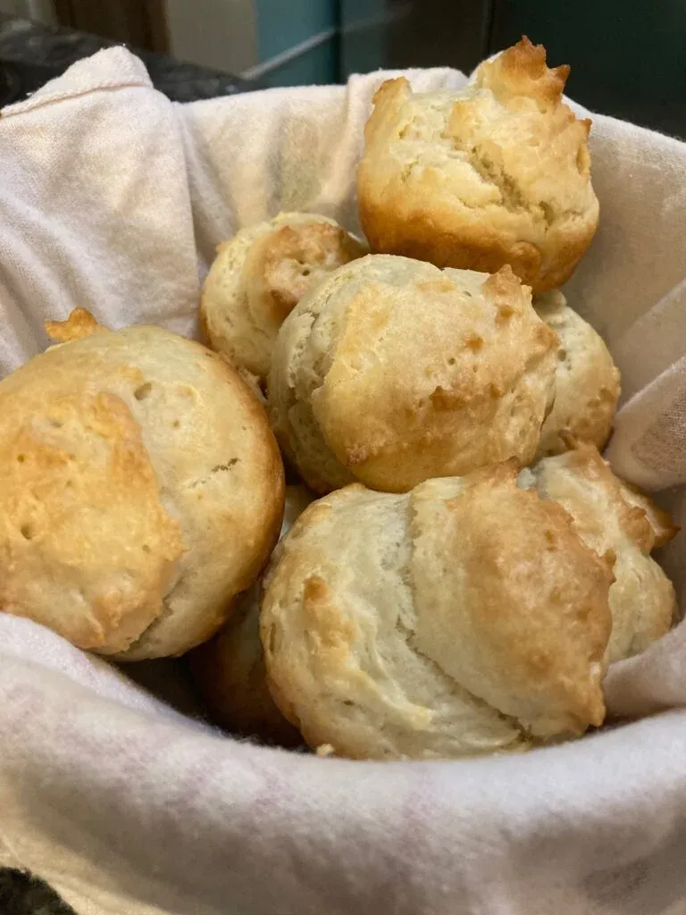 Light and fluffy biscuits with mayonnaise from Out of the Box Baking.com