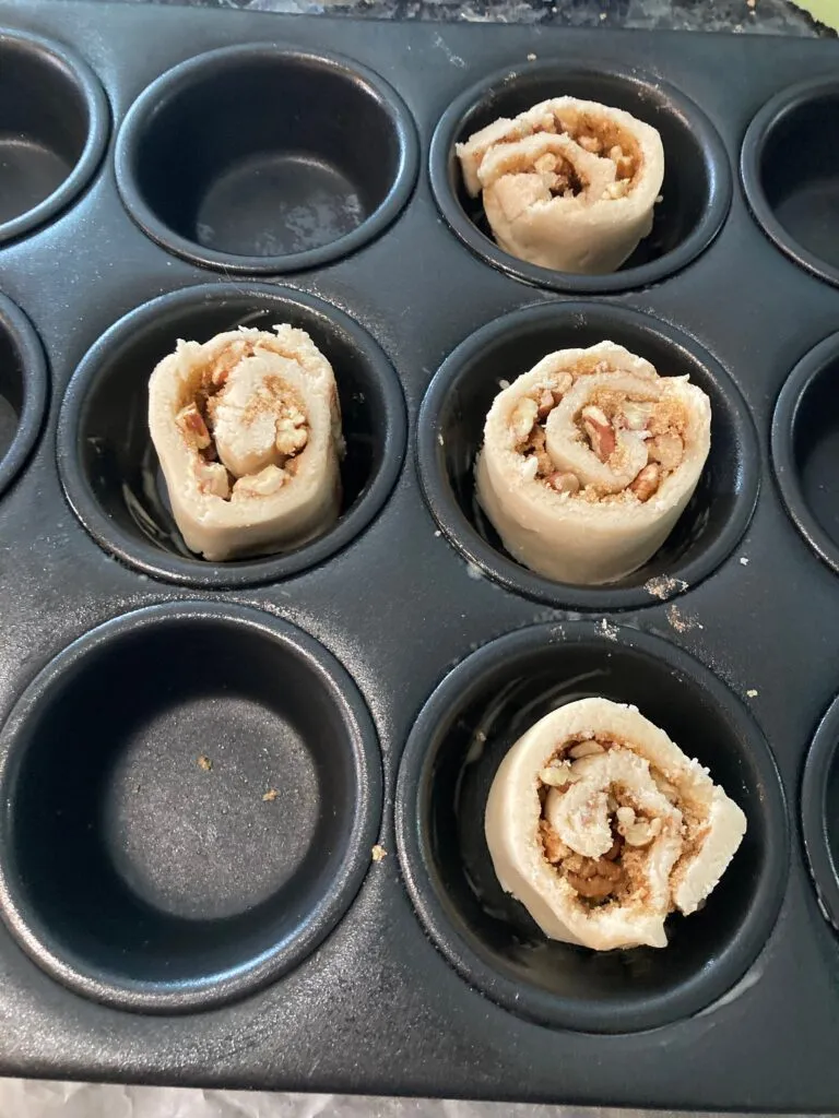 Flaky Pie Crust Cinnamon Rolls with Maple Glaze from Out of the Box Baking.com