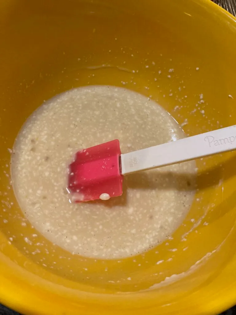 Wet ingredients
