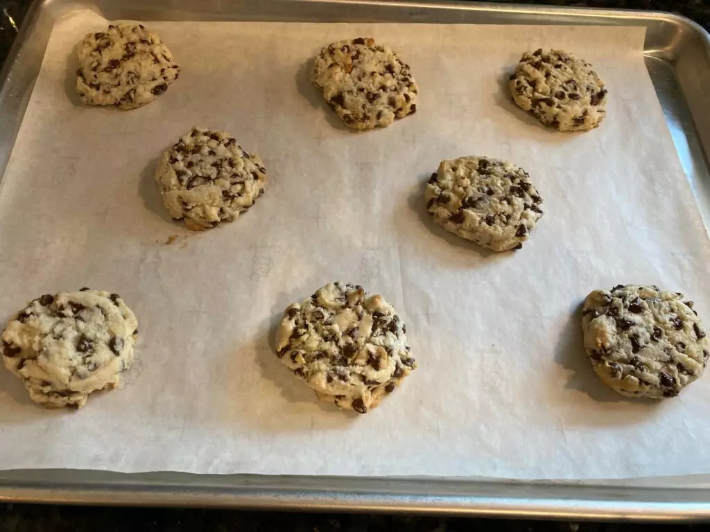 baked cookies