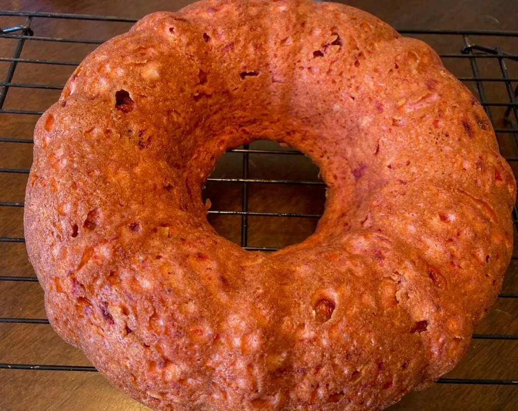 baked cake