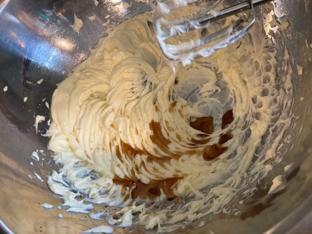 butter with vanilla extract