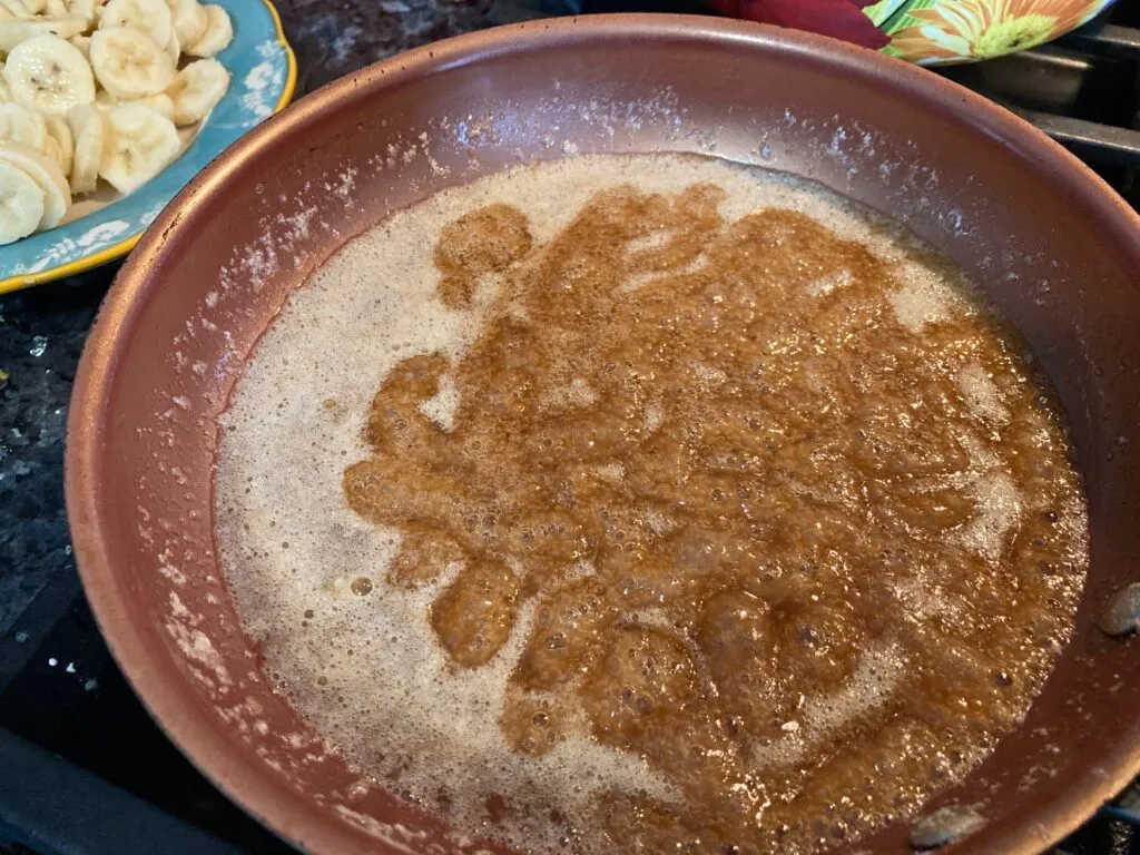 butter and brown sugar