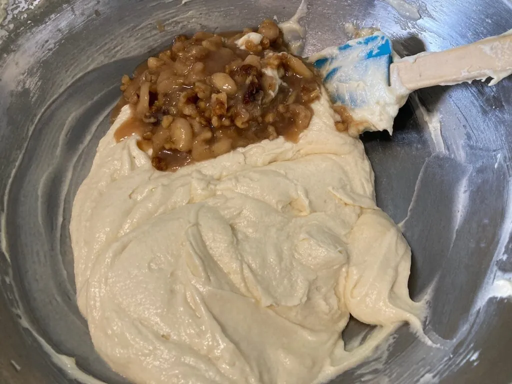 bananas foster pound cake from out of the box baking.com