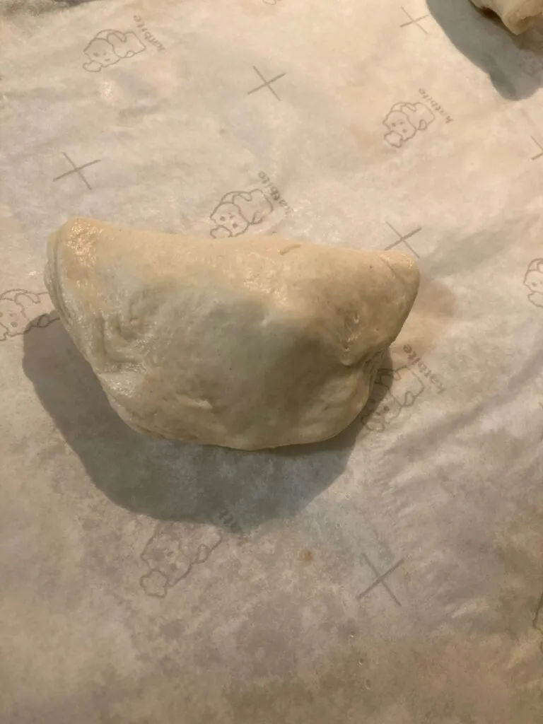 pinch edges of biscuit with filling inside
