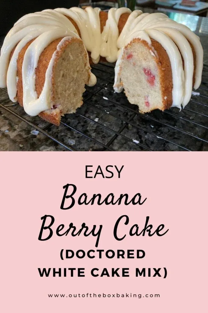 banana berry cake