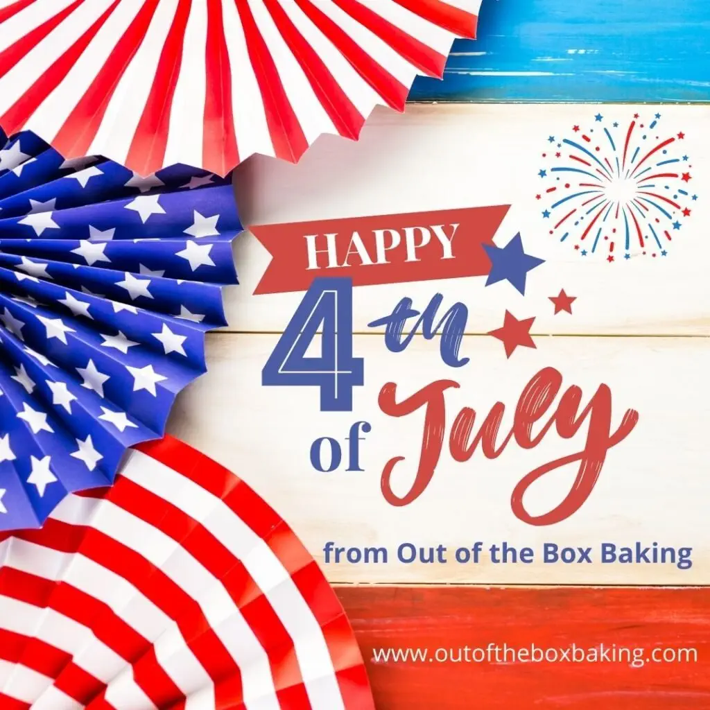 4th of July Sweet Treats from www.outoftheboxbaking.com
