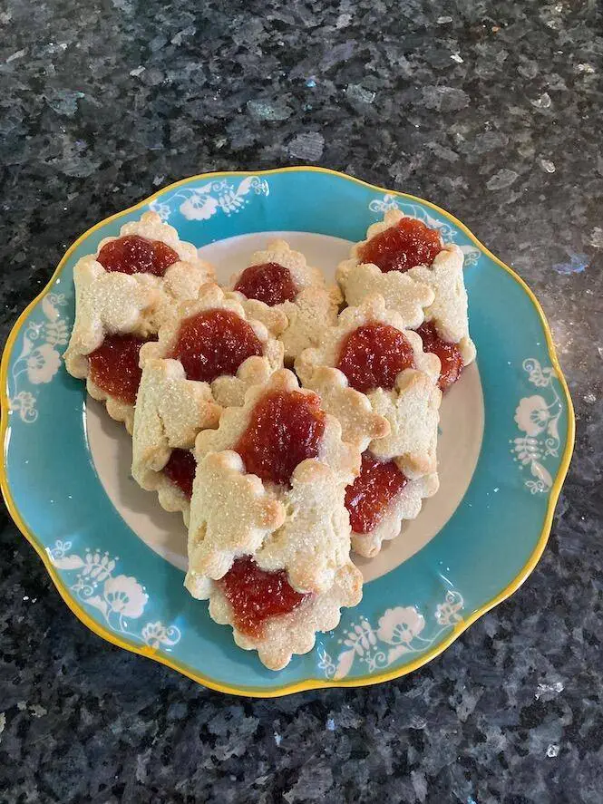 Cake Mix Kolaches with strawberry filling from Out of the Box Baking