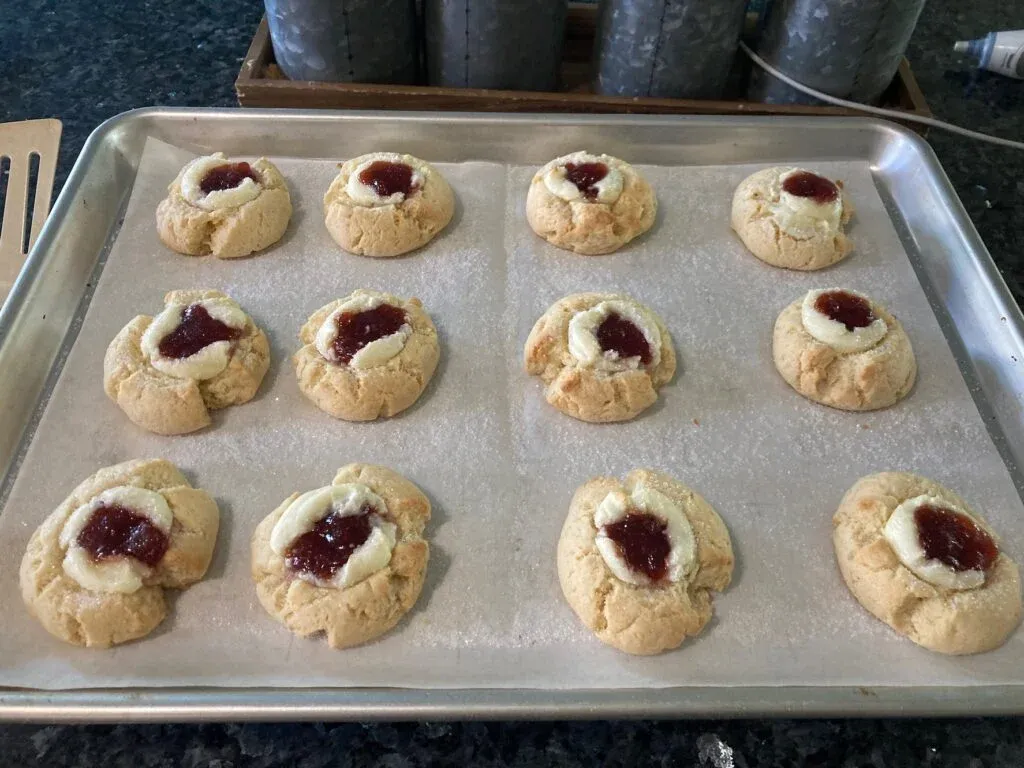 strawberry cheesecake scones from out of the box baking.com